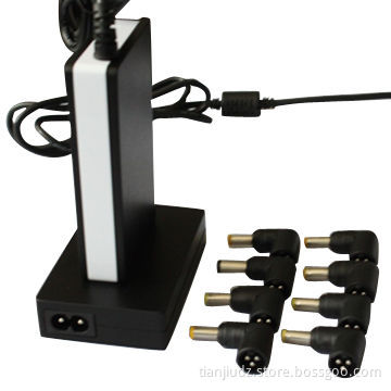 Smallest Size 87 x 55 x 17mm/90W Super Slim Auto Universal Laptop Battery Chargers, 8-piece Auto Tip